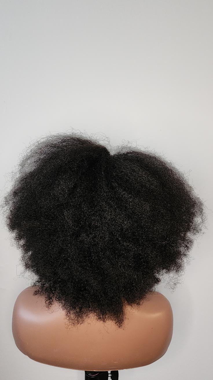 Afro Puff Girl Wig