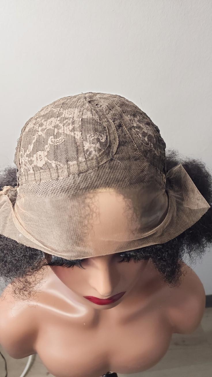 Afro Puff Girl Wig